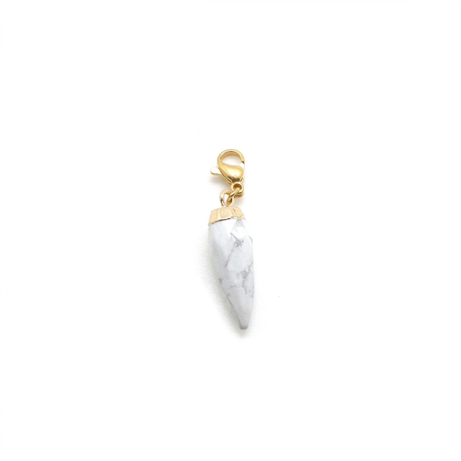 Charm pointe howlite