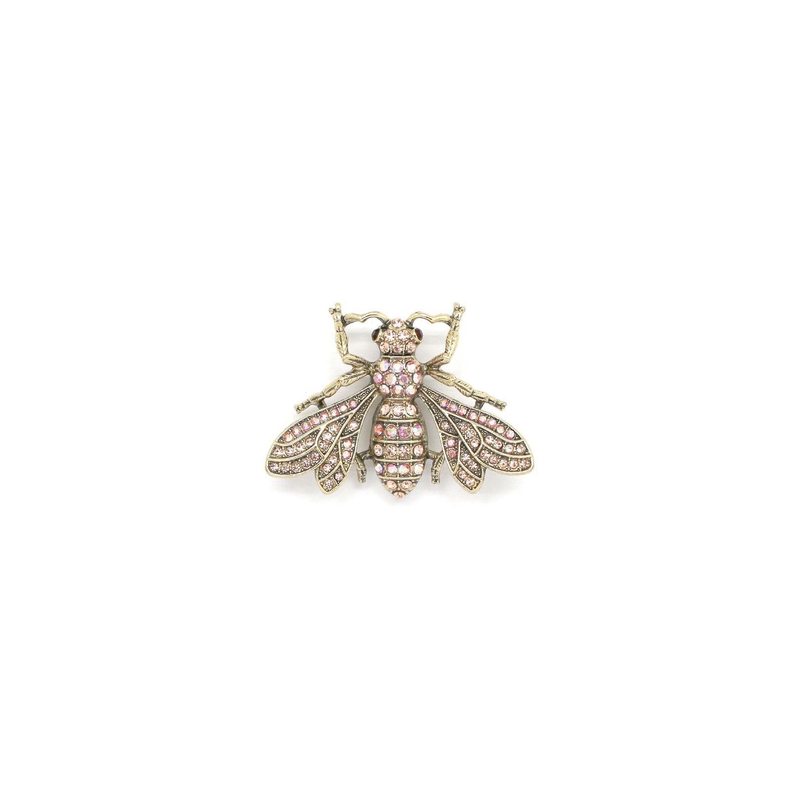 Broche En Perles De Rocaille Tchèques Abeille Tissée Originale Belle Faite Main Broche En Perles De Rocaille Tchèques Abeille Tissée Originale Belle Faite Main